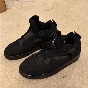 Jordan 4 Retro Black Cat -Men's Classic Black Sneakers T